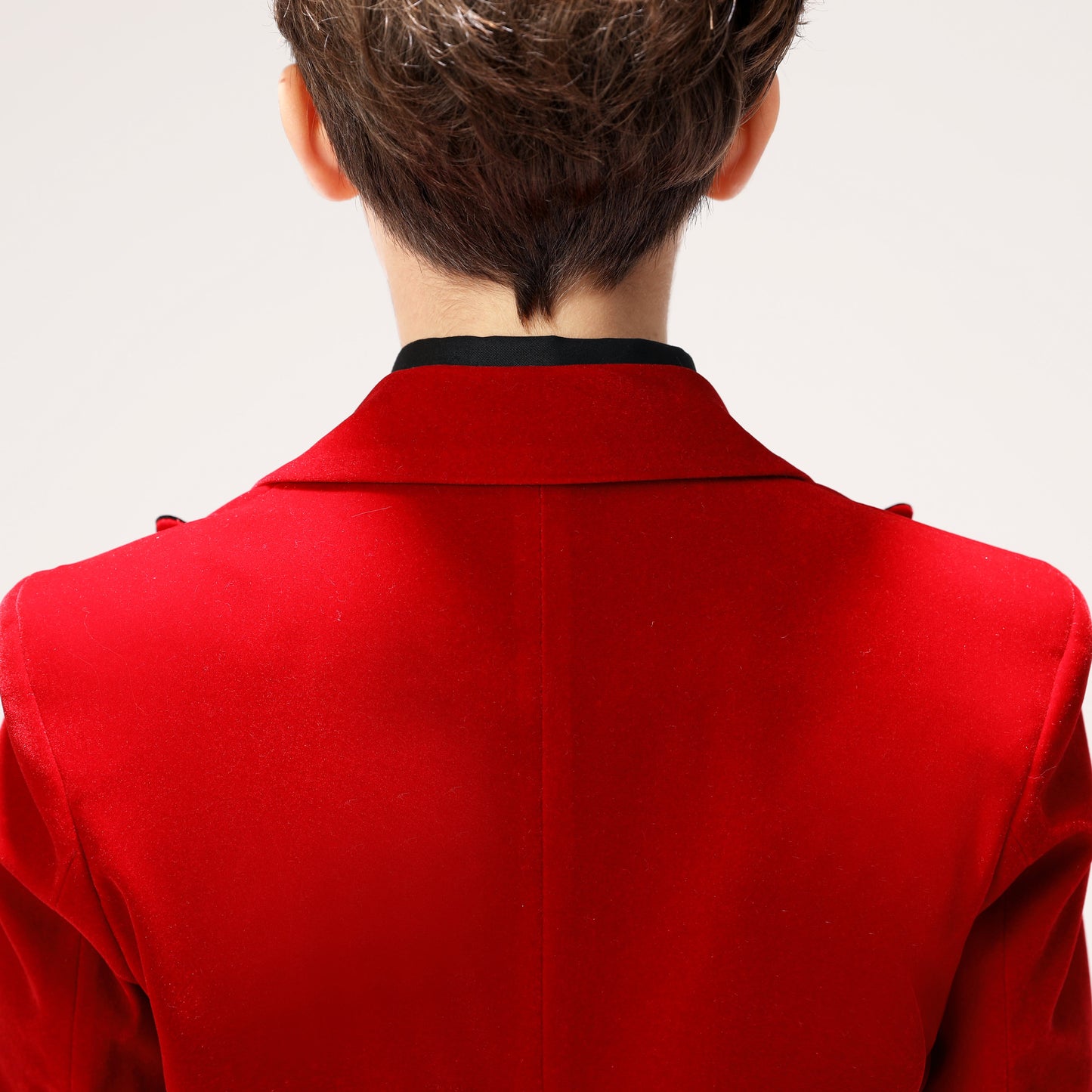 Red Velvet 5 Piece Boy's Formal Boys Suits Yuanlu