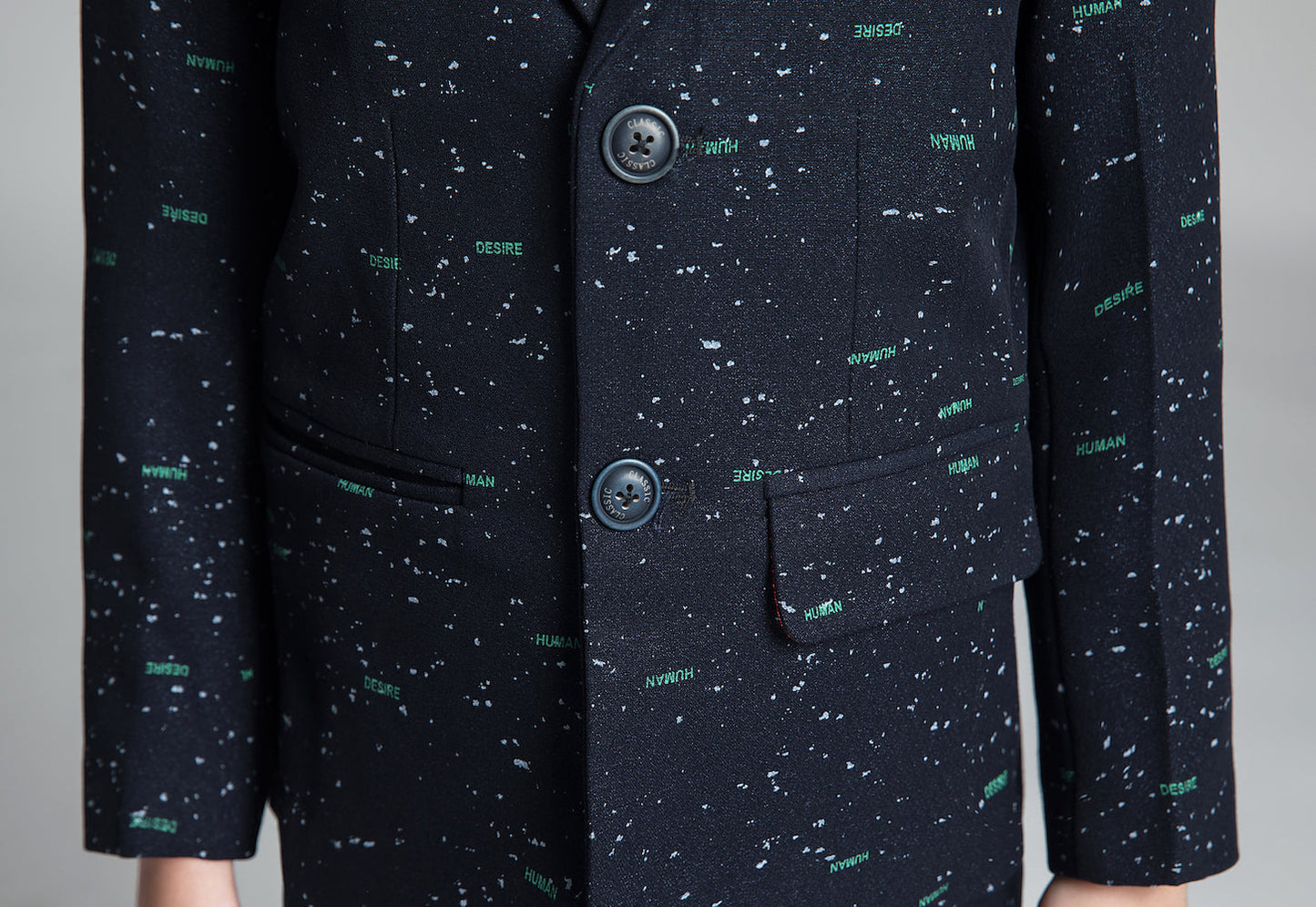 Unique Design Slim Fit Modern 5 Piece Boys Suits Yuanlu