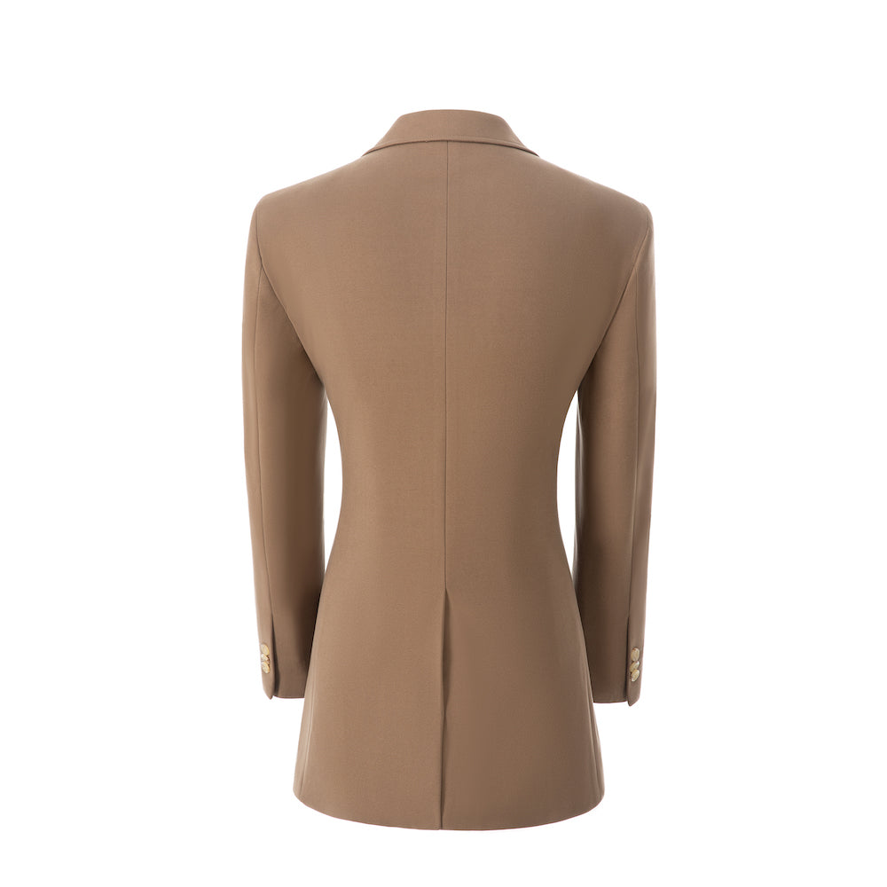 Men's Wool Coat Winter Double Breasted Long Coat 2764 Wehilion