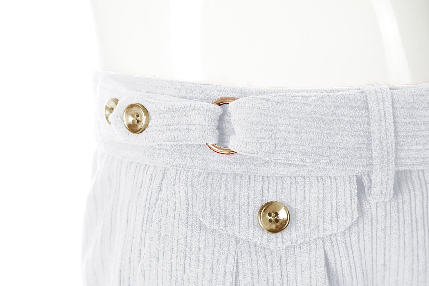 Unique Red Peak Lapel Corduroy Suit 2 Pieces Men's Suits Jacket+Pants 2801