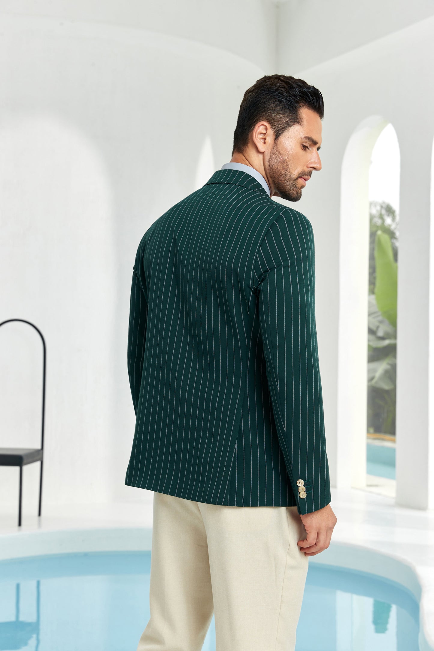 Designer Style New Men's One Button Blazer Wehilion