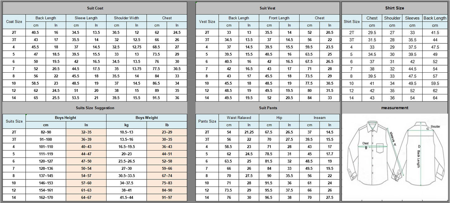 Red High Quality Formal Boys Dresswear Pants Yuanlu