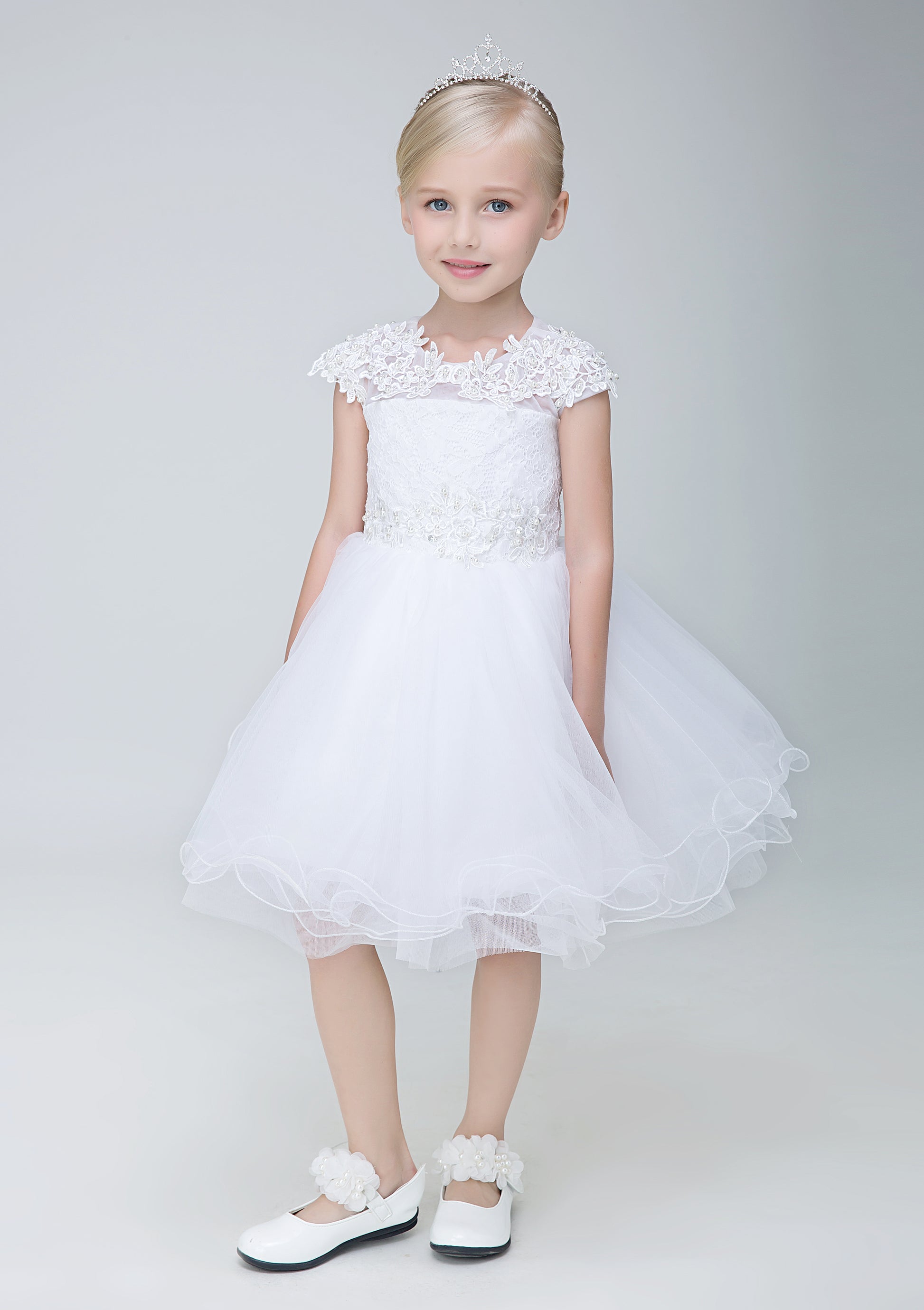 Party Gown Princes Dresses Short Flower Girl Dress for Wedding Yalu04 Lycody