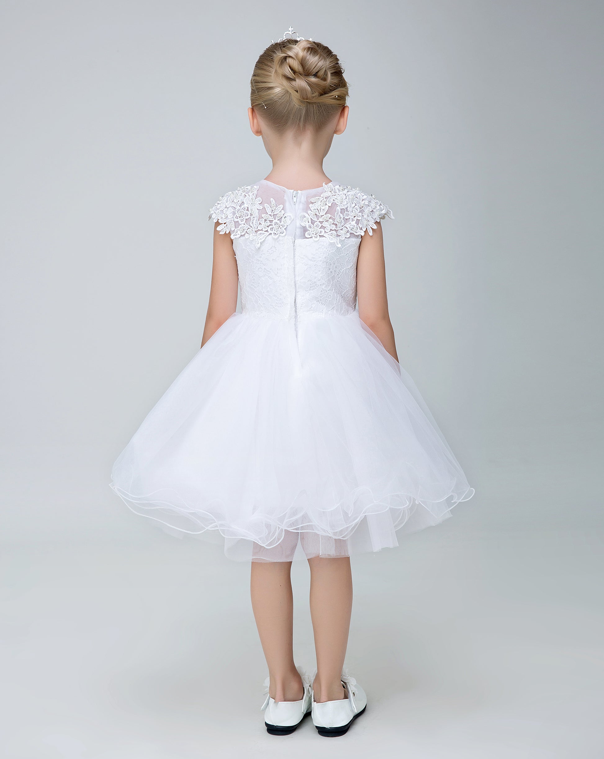 Party Gown Princes Dresses Short Flower Girl Dress for Wedding Yalu04 Lycody