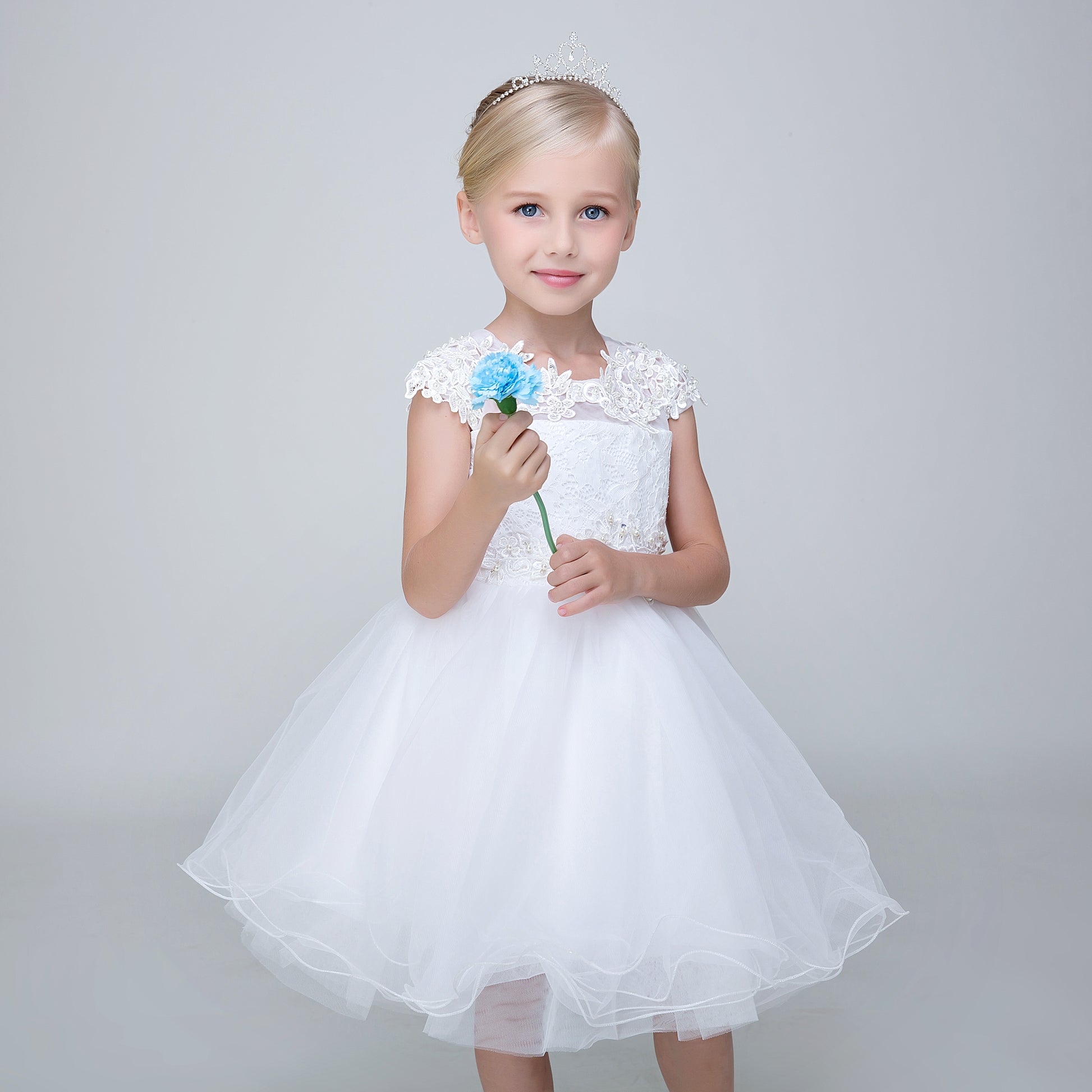 Party Gown Princes Dresses Short Flower Girl Dress for Wedding Yalu04 Lycody