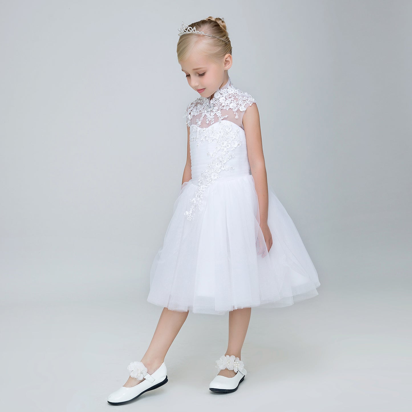 Party Gown Princes Dresses Short Flower Girl Dress for Wedding Yalu06 Lycody