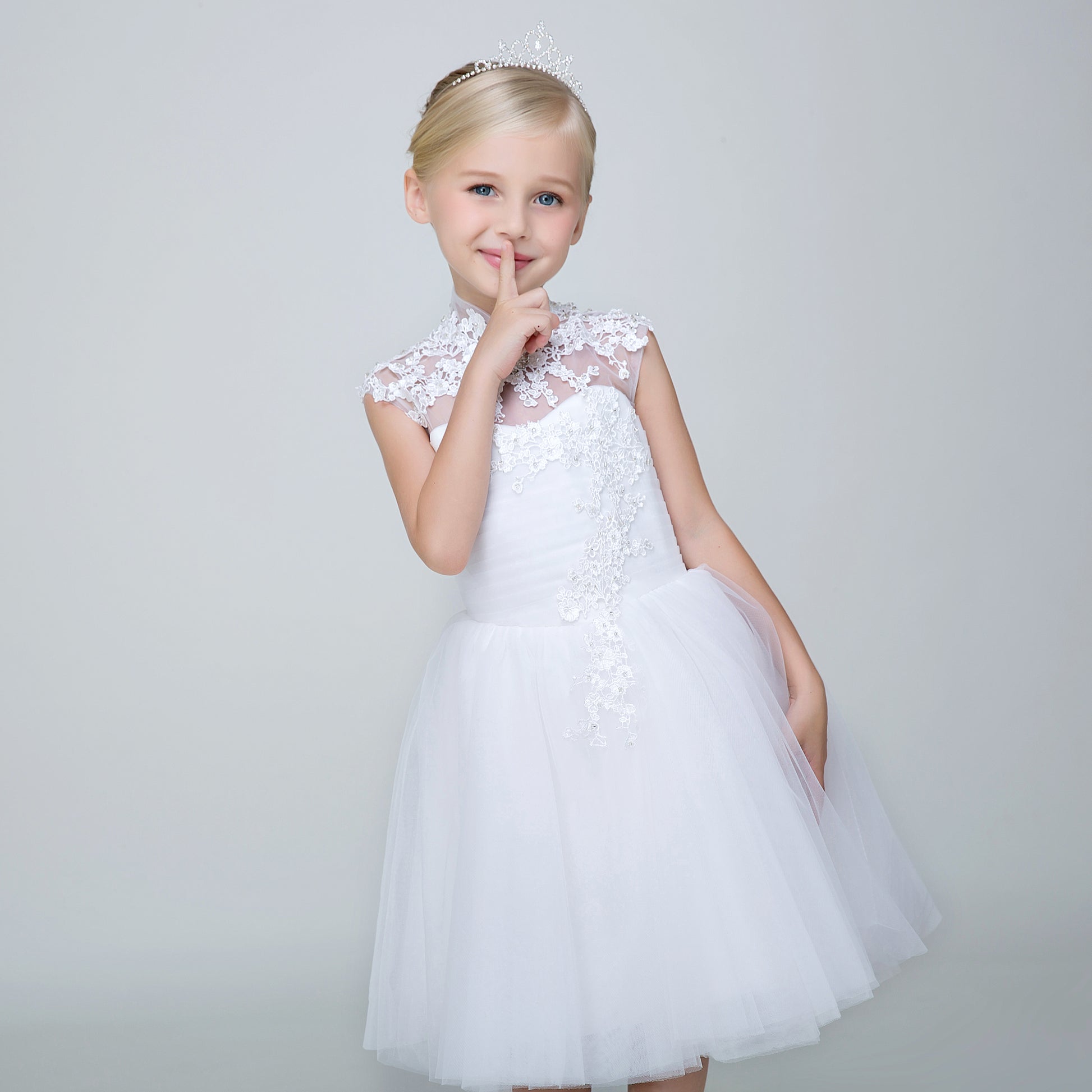 Party Gown Princes Dresses Short Flower Girl Dress for Wedding Yalu06 Lycody