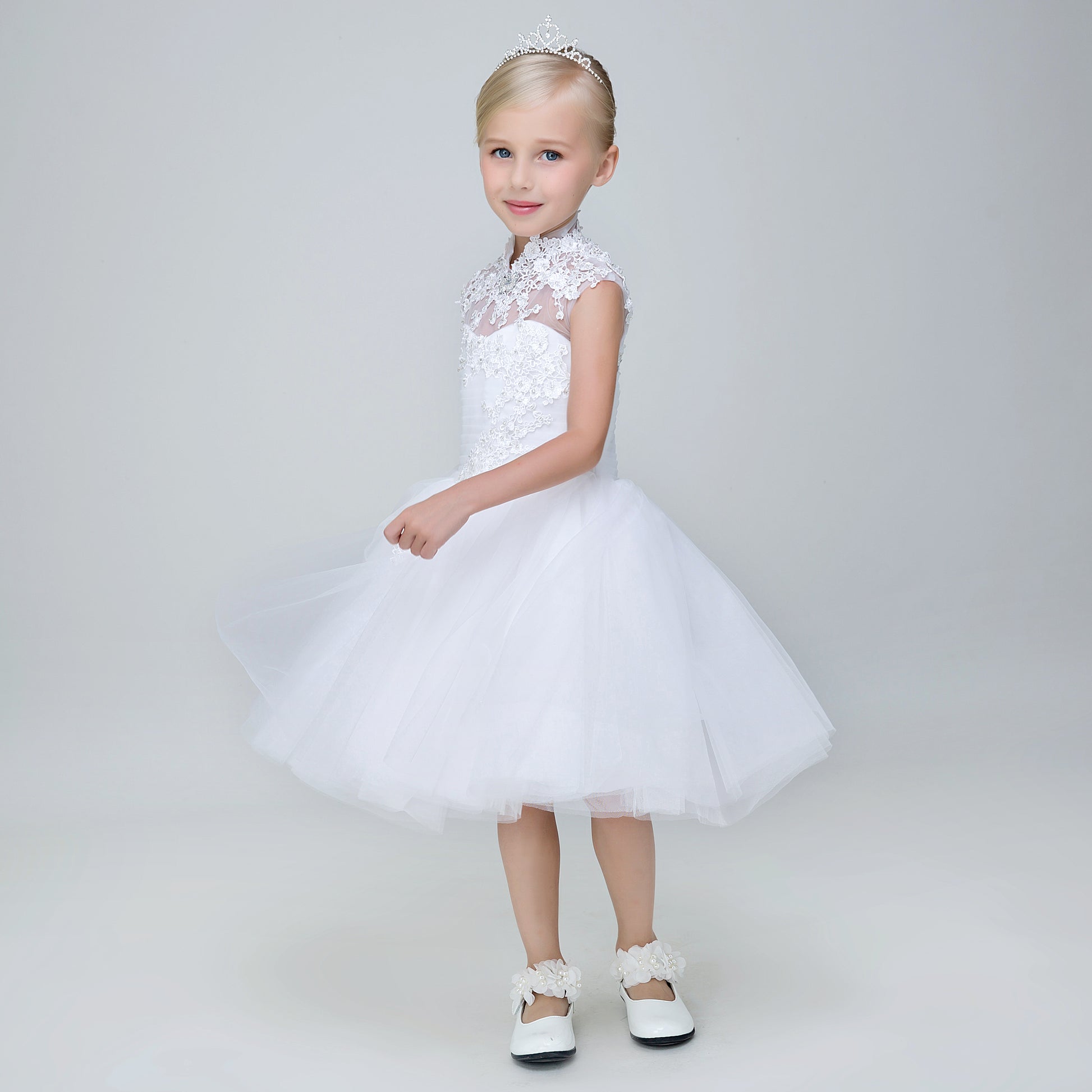 Party Gown Princes Dresses Short Flower Girl Dress for Wedding Yalu06 Lycody