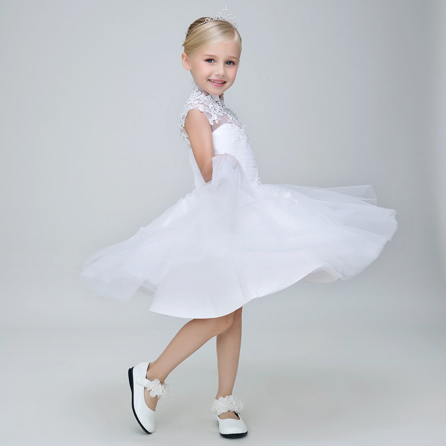 Party Gown Princes Dresses Short Flower Girl Dress for Wedding Yalu06 Lycody