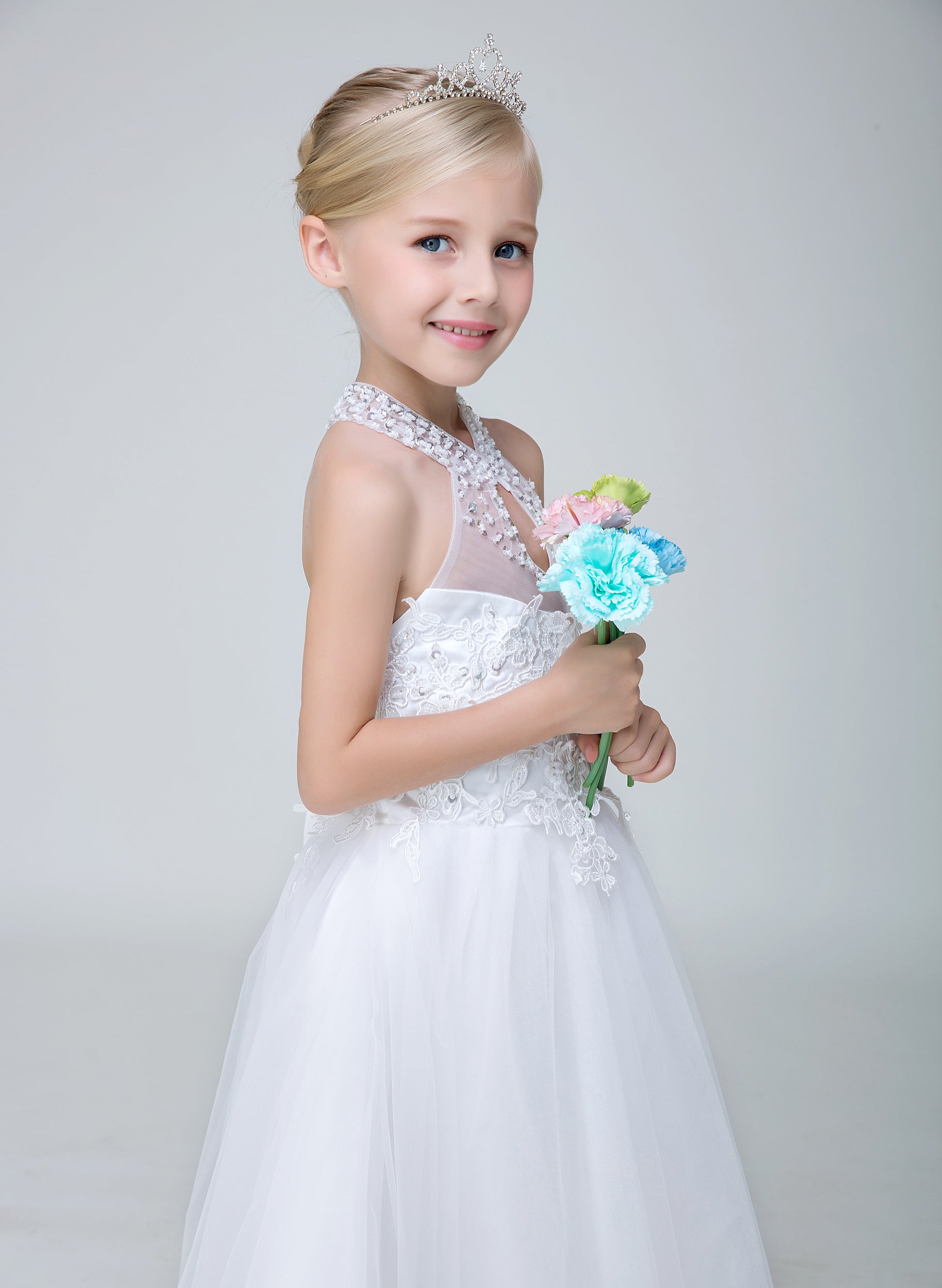 Party Gown Princes Dresses Flower Girl Dress for Wedding Yalu03 Lycody