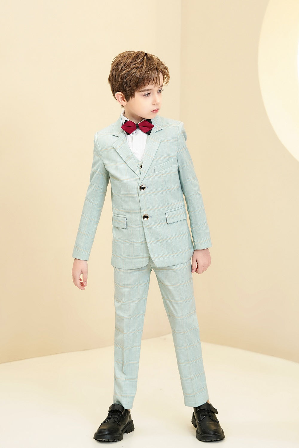 Formal 5 Piece Boys Suits（MORE COLORS+) Yuanlu