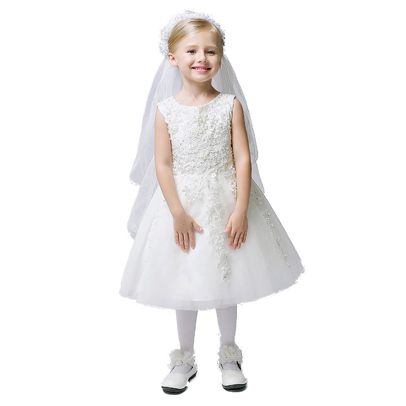 Party Gown Princes Dresses Short Flower Girl Dress for Wedding SLD16 Lycody