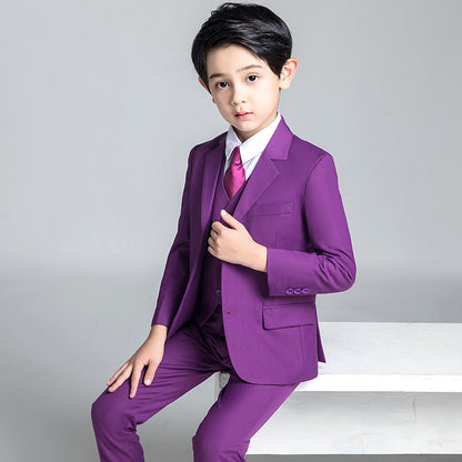 Colorful 5 Piece Boys Suits（MORE COLORS+) Yuanlu