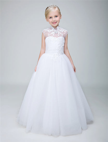 Party Gown Princes Dresses Flower Girl Long Dress for Wedding Yalu08 Lycody