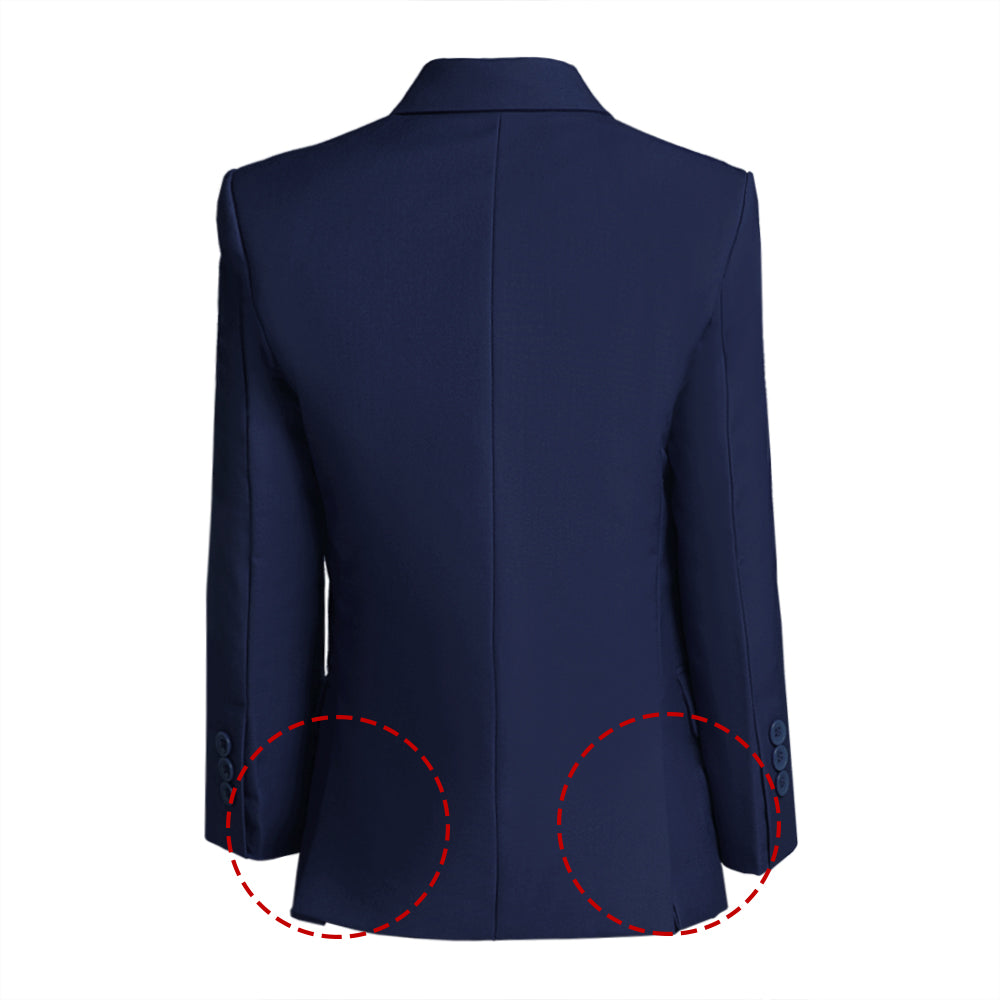 Blue Boys Formal Blazer,  Affordable School Jacket Yuanlu