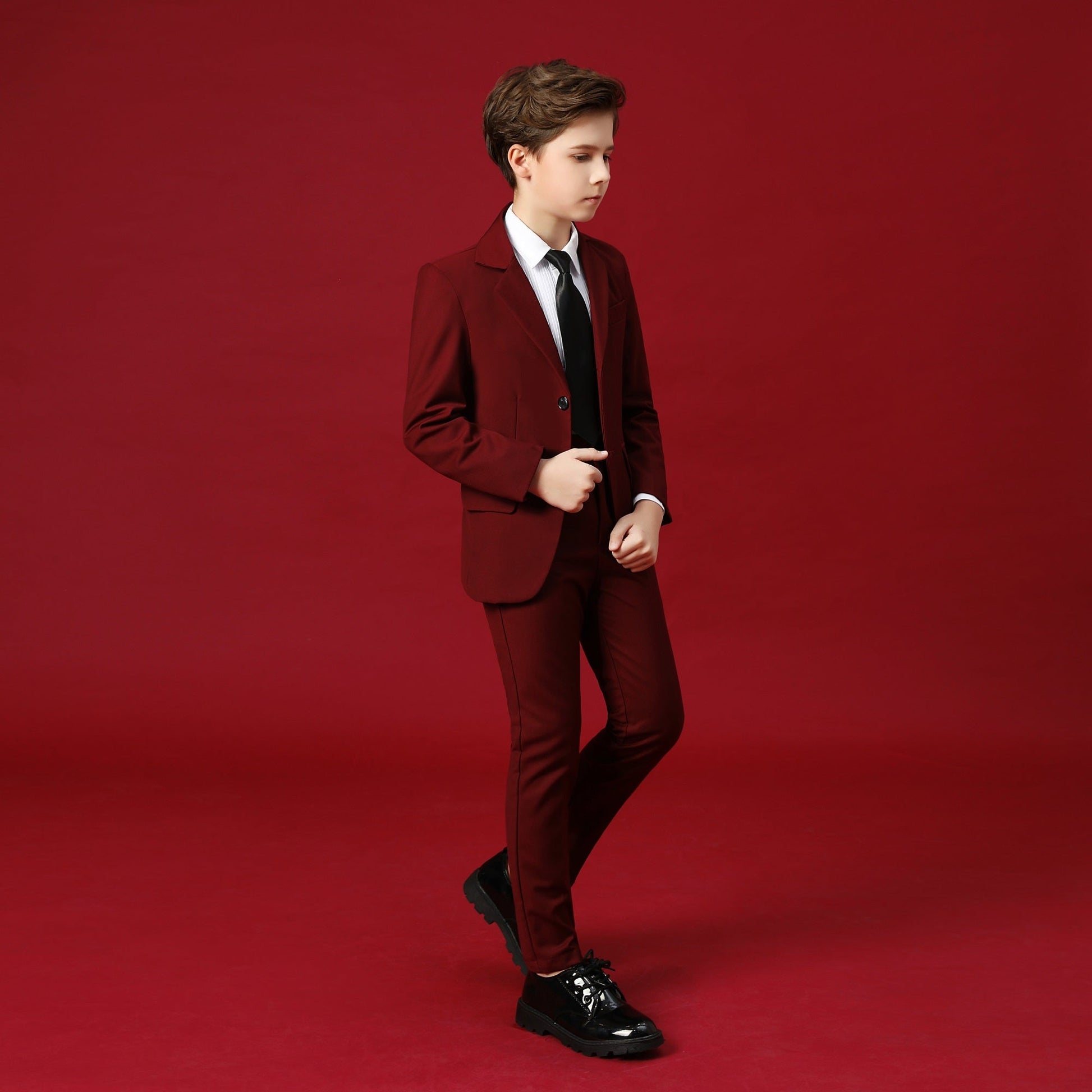 Formal 5 Piece Boys Suits（MORE COLORS+) Yuanlu