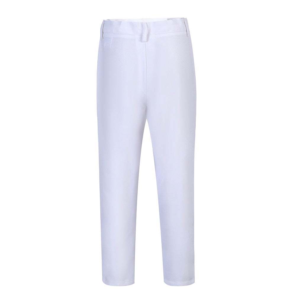 White Formal Boys Wedding Dresswear Pants Yuanlu