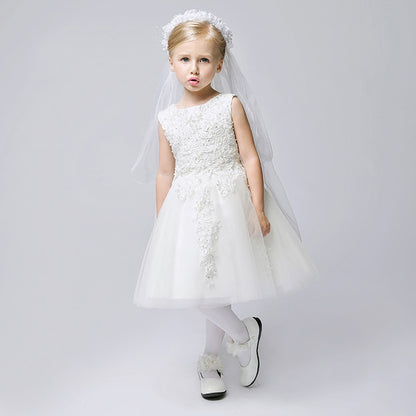 Party Gown Princes Dresses Short Flower Girl Dress for Wedding SLD16 Lycody