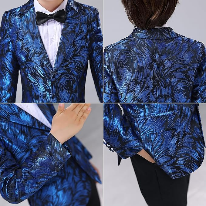 Formal Tuxedo Wedding Prom 3 Piece Suits Yuanlu