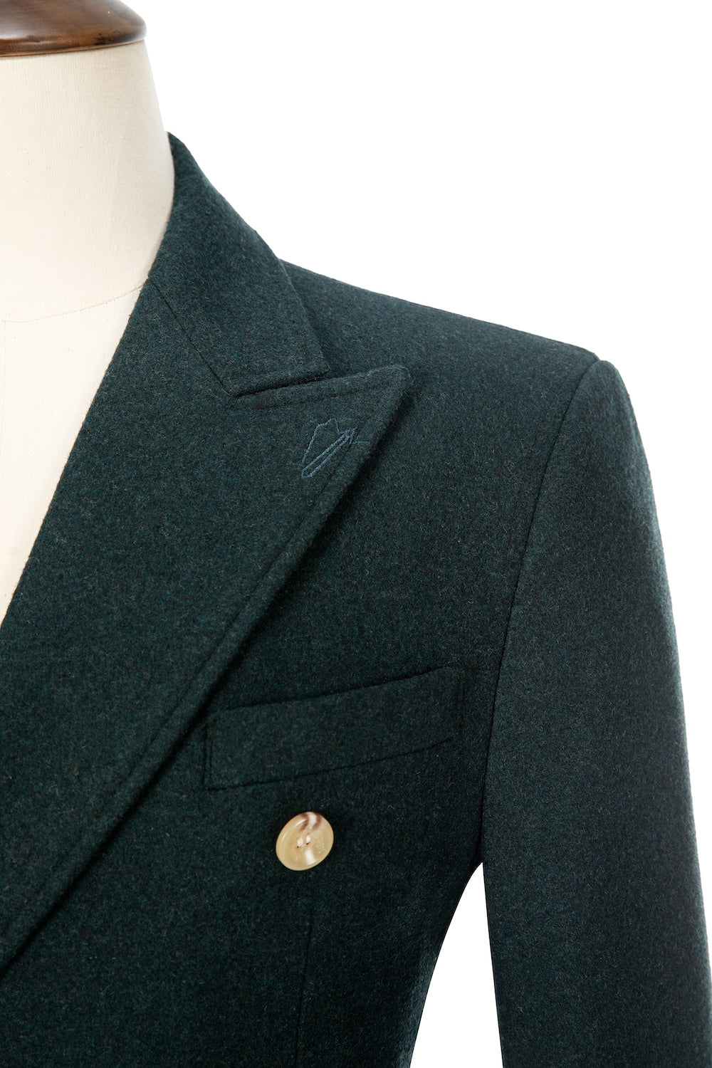 Men's Wool Coat Winter Double Breasted Long Coat 2779 Wehilion