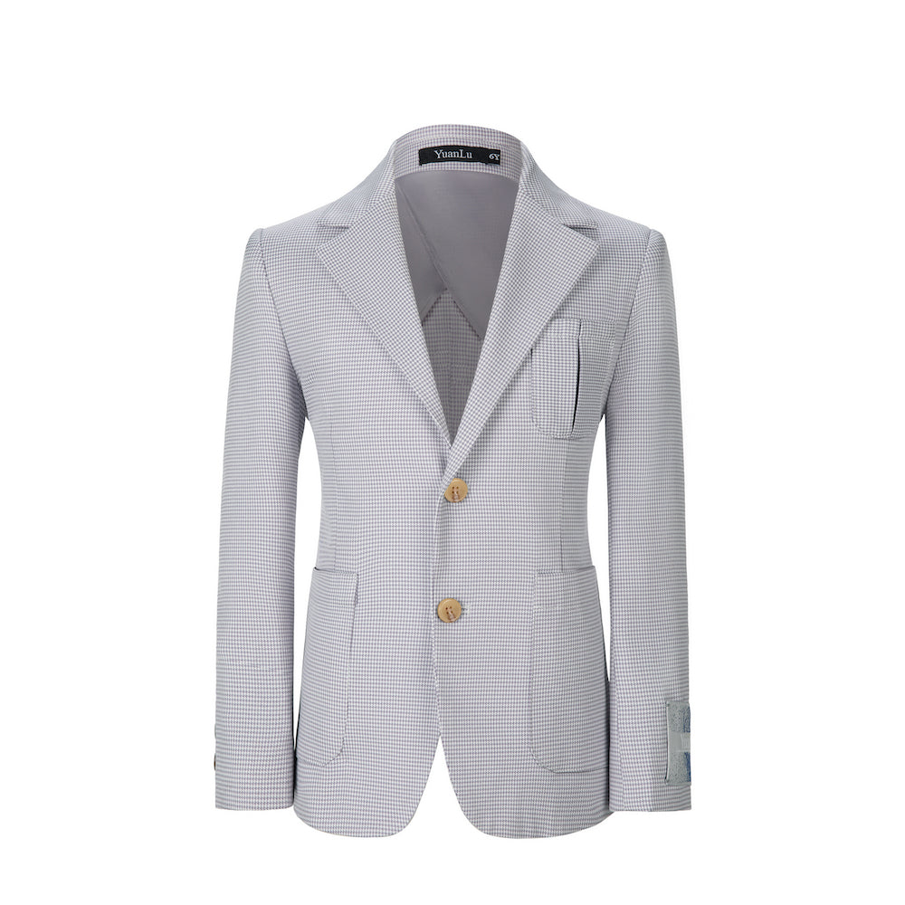 Designer Style New Men's Two Button Stripe Blazer Wehilion