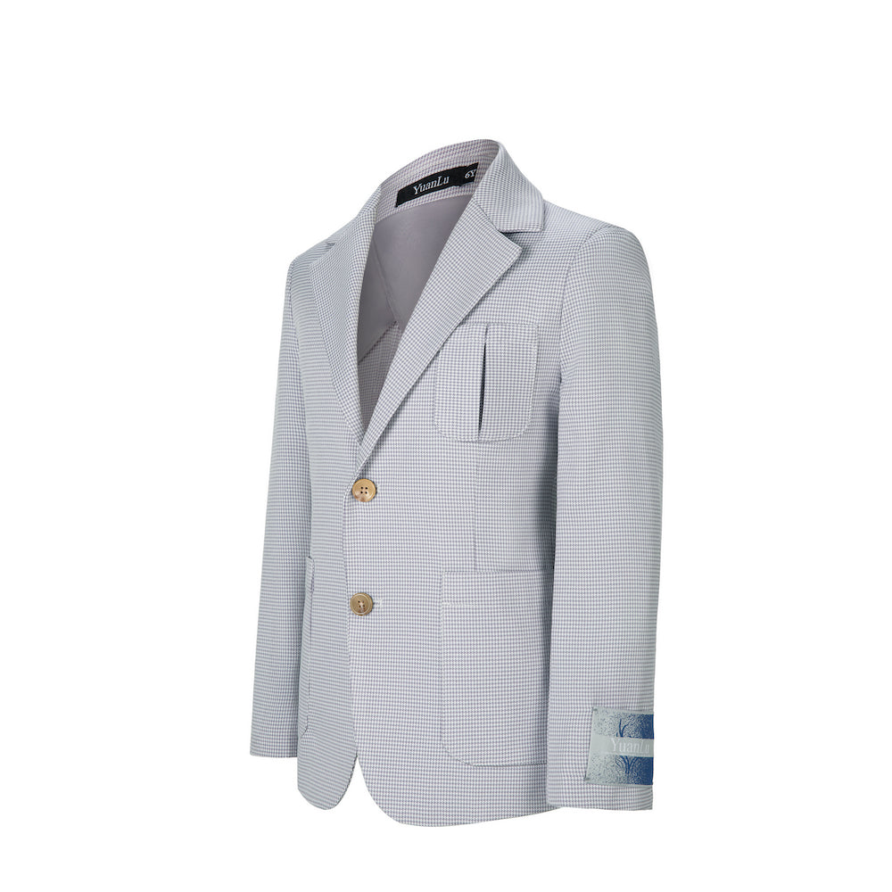 Designer Style New Men's Two Button Stripe Blazer Wehilion