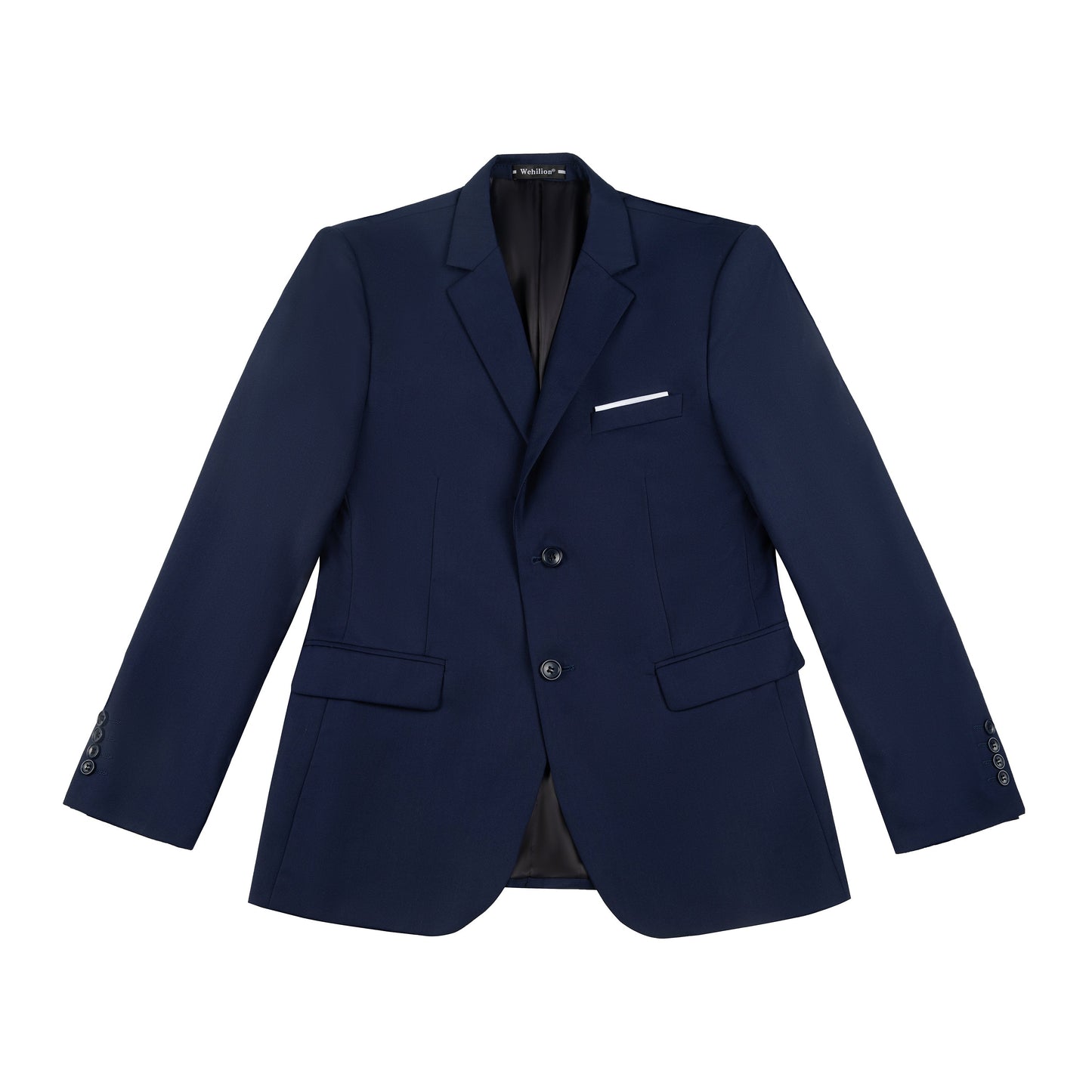 Navy Two Button Wedding 2 Pieces Men's Suits Jacket+Pants Yuanlu