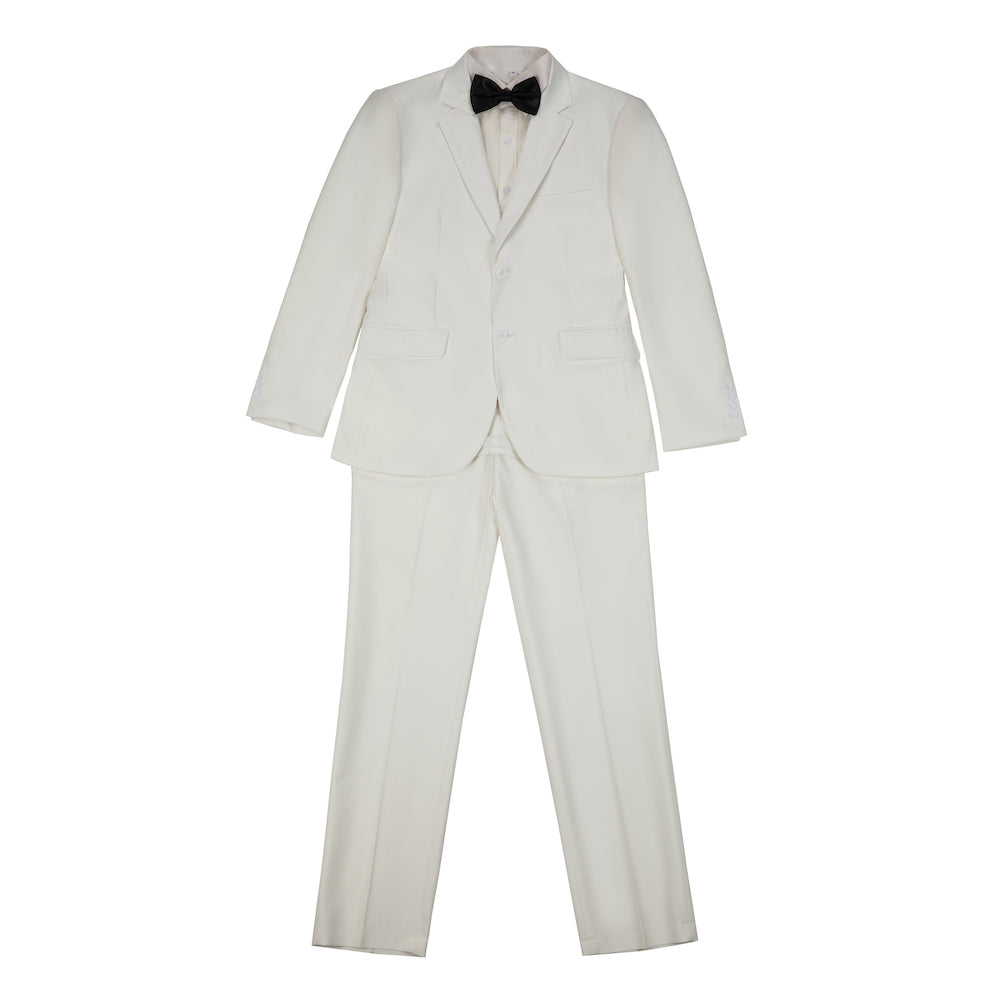 Ivory Two Button Wedding 3 Pieces Slim Fit Men Suits Yuanlu