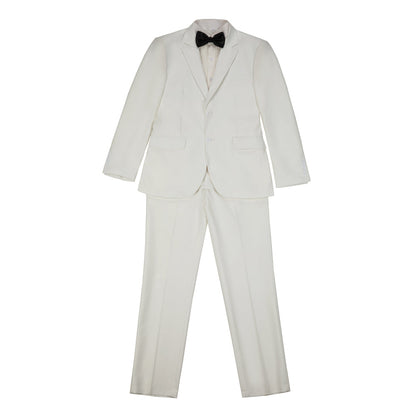 Ivory Two Button Wedding 3 Pieces Slim Fit Men Suits Yuanlu