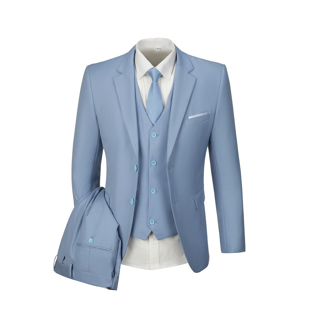 Two Button 3 Pieces Men Suits (MORE COLORS+) Yuanlu