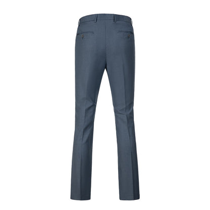 Denim Blue Men's Pants for Party, Wedding and Business Yuanlu