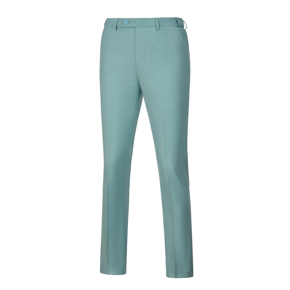 Mint Green Men's Pants for Party, Wedding and Business Yuanlu