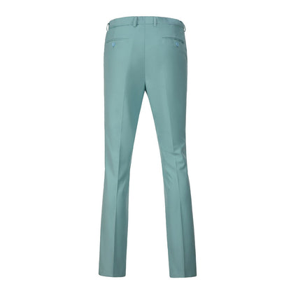 Mint Green Men's Pants for Party, Wedding and Business Yuanlu