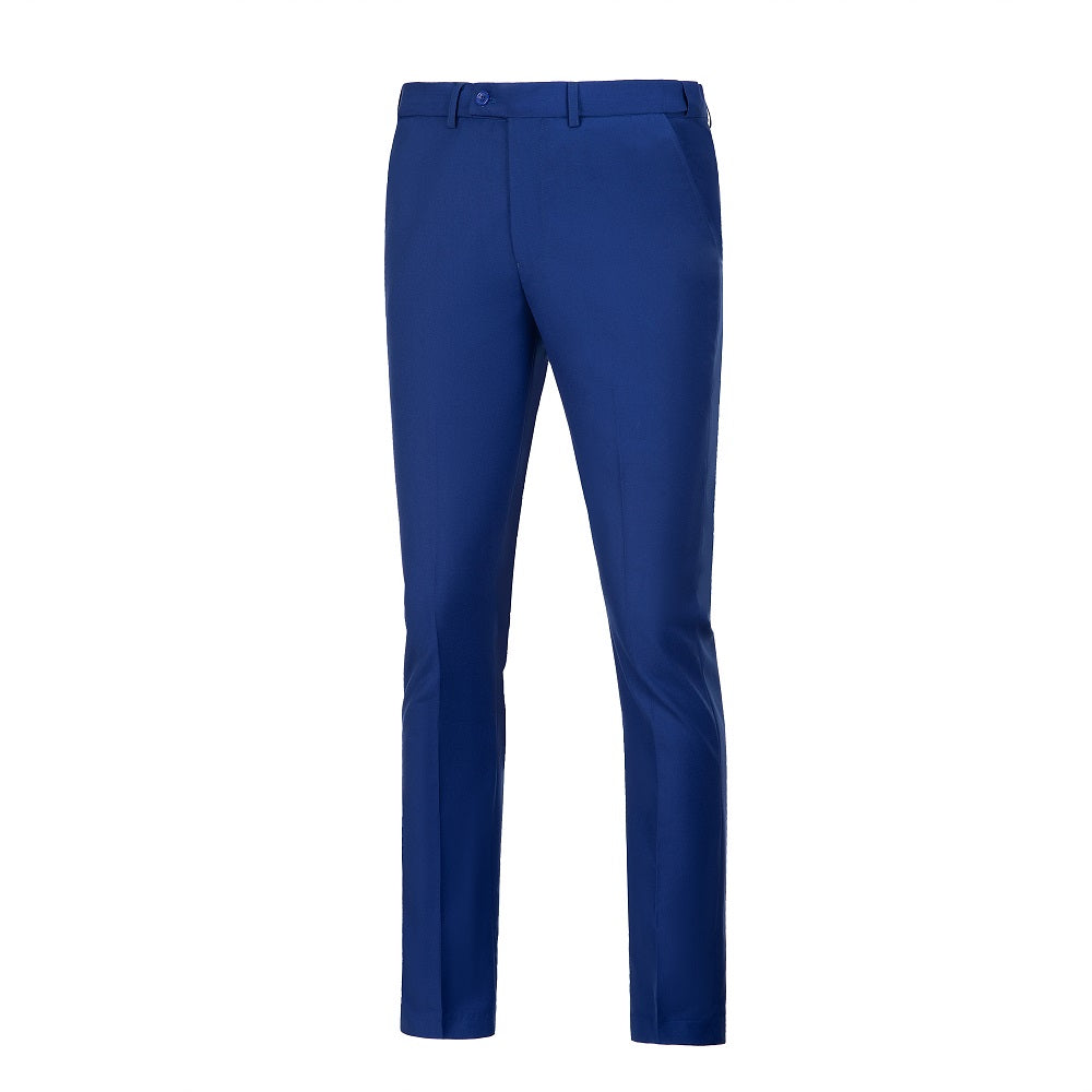 Royal Blue Men's Pants for Party, Wedding and Business Yuanlu