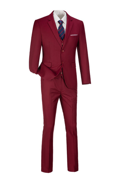 Two Button 3 Pieces Men Suits (MORE COLORS+) Yuanlu