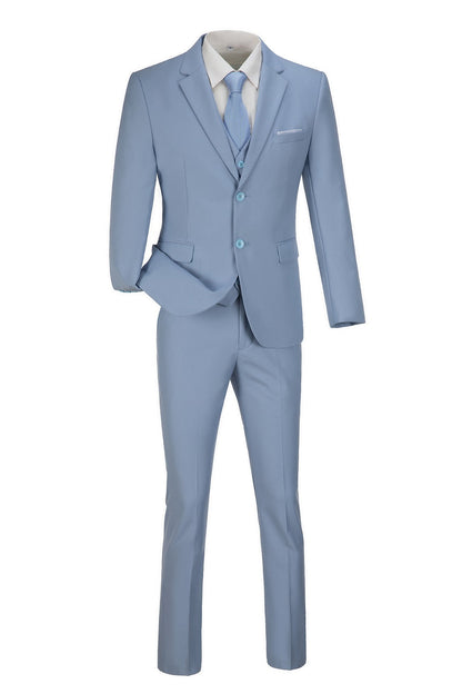 Two Button 3 Pieces Men Suits (MORE COLORS+) Yuanlu