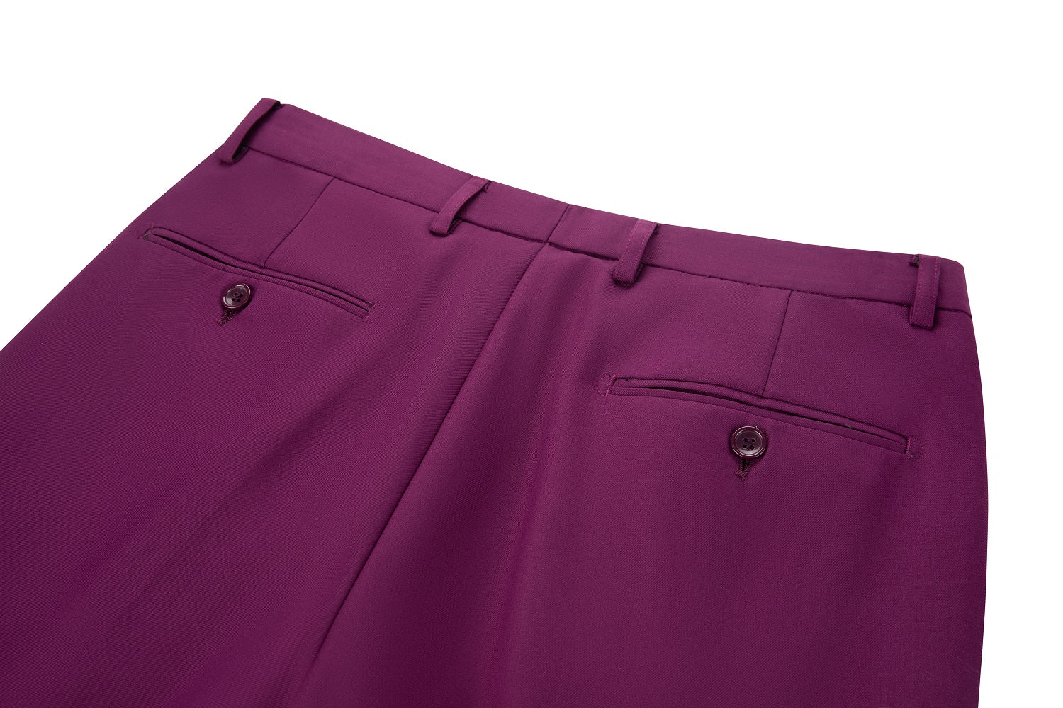 Purple Men's Pants for Party, Wedding and Business Yuanlu