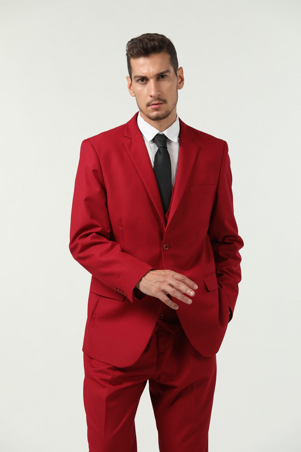 Two Button 3 Pieces Slim Fit Men Suits (MORE COLORS+) Yuanlu