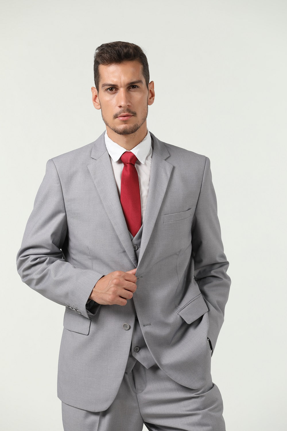 Two Button 3 Pieces Slim Fit Men Suits (MORE COLORS+) Yuanlu