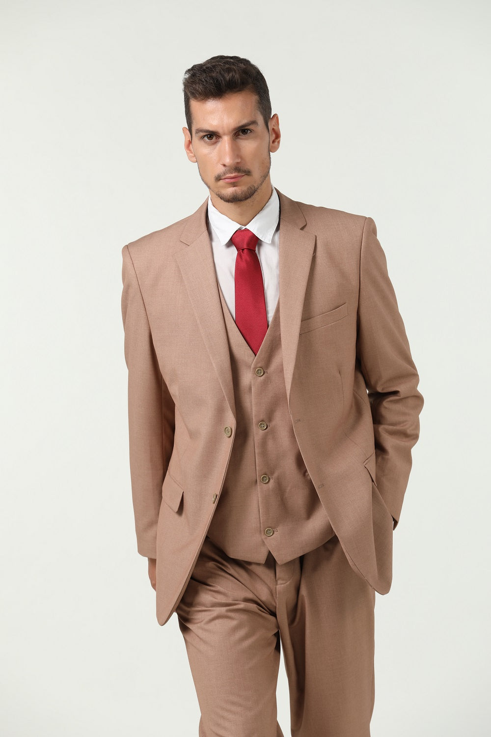 Two Button 3 Pieces Slim Fit Men Suits (MORE COLORS+) Yuanlu