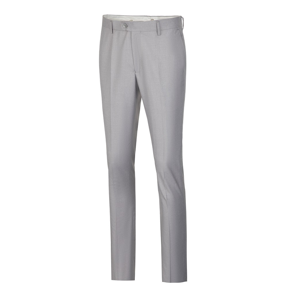 Light Grey Men's Pants for Party, Wedding and Business Yuanlu