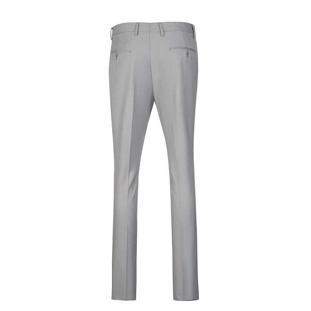 Light Grey Men's Pants for Party, Wedding and Business Yuanlu