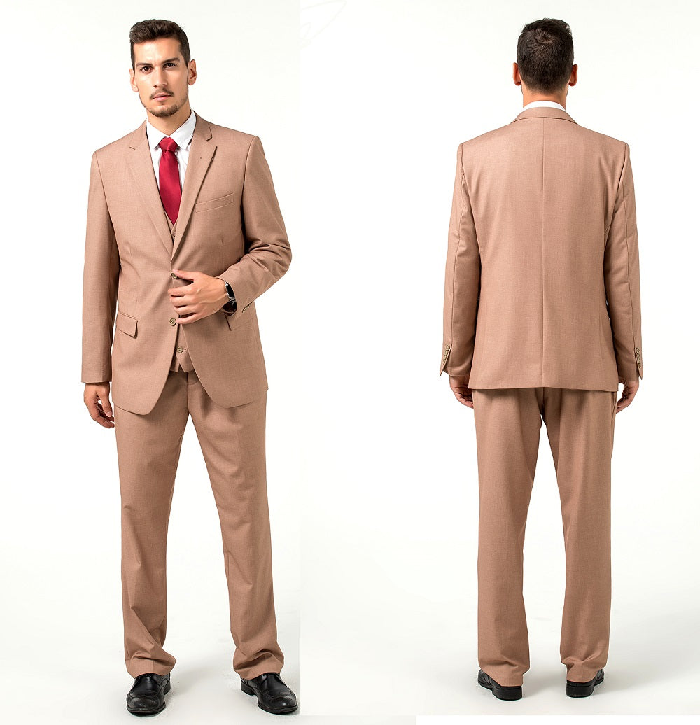 Two Button 3 Pieces Slim Fit Men Suits (MORE COLORS+) Yuanlu