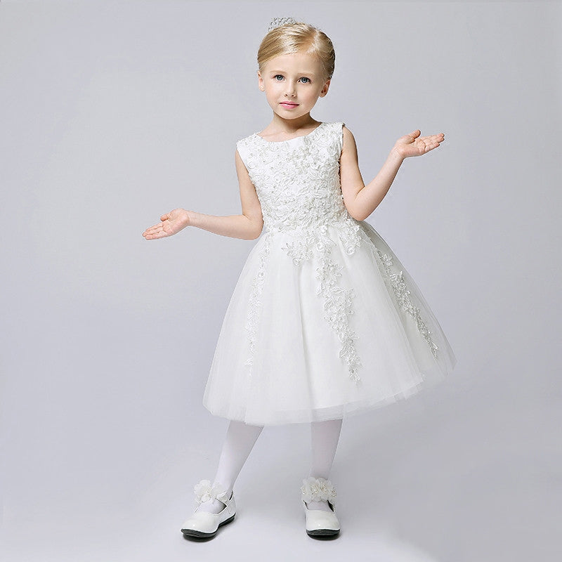 Party Gown Princes Dresses Short Flower Girl Dress for Wedding SLD16 Lycody