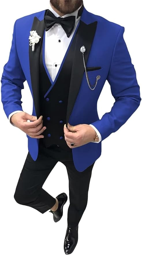 Wedding Tuxedo Dinner 3 Men Piece Suit Yuanlu