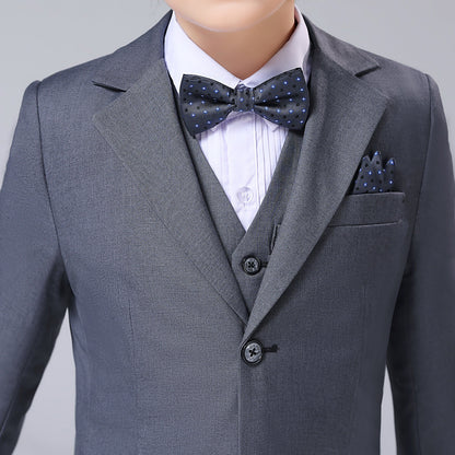 Gray Boys Formal Blazer Online, School Jacket Yuanlu