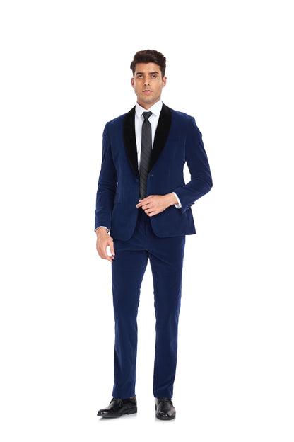 Velvet 3 Piece Men's Formal Suits(MORE COLORS+) Yuanlu