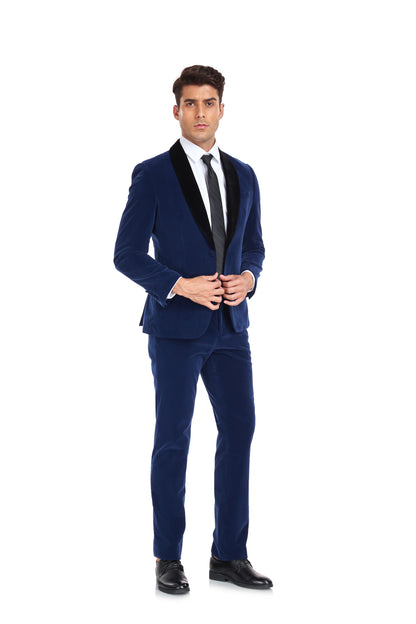 Velvet 3 Piece Men's Formal Suits(MORE COLORS+) Yuanlu