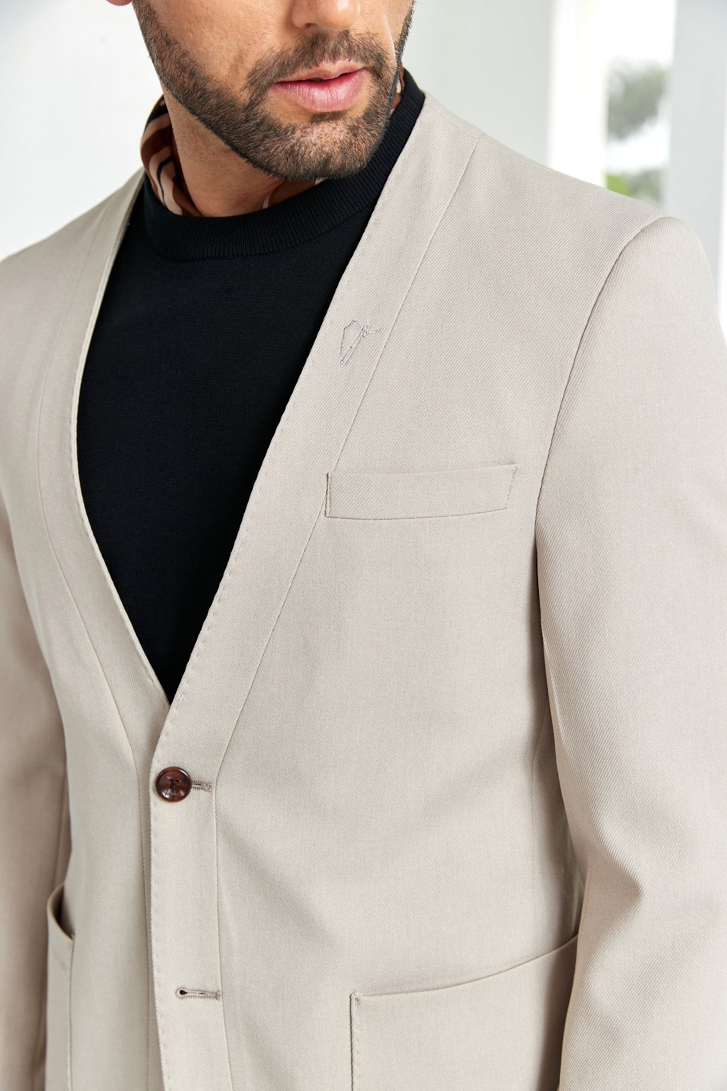 Designer Style New Men's Two Button Blazer Wehilion