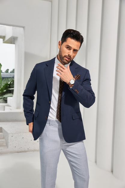 Designer Style New Men's Two Button Blazer Wehilion